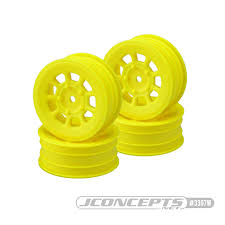 Jconcepts 9 shot 2.2" Front Wheel Yellow