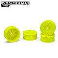 Jconcepts Pioneer 12mm Hex Front Buggy Wheel Yellow (4pc)